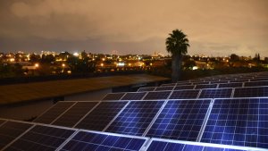 Energía solar de noche