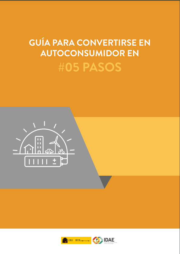 Guía del IDAE para convertirse en autoconsumidor de energía solar