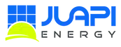 logotipo de la empresa de placas solares de Puerto Rico y Estados Unidos JUAPI ENERGY