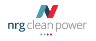 logotipo de la empresa de paneles solares NRG Clean Power