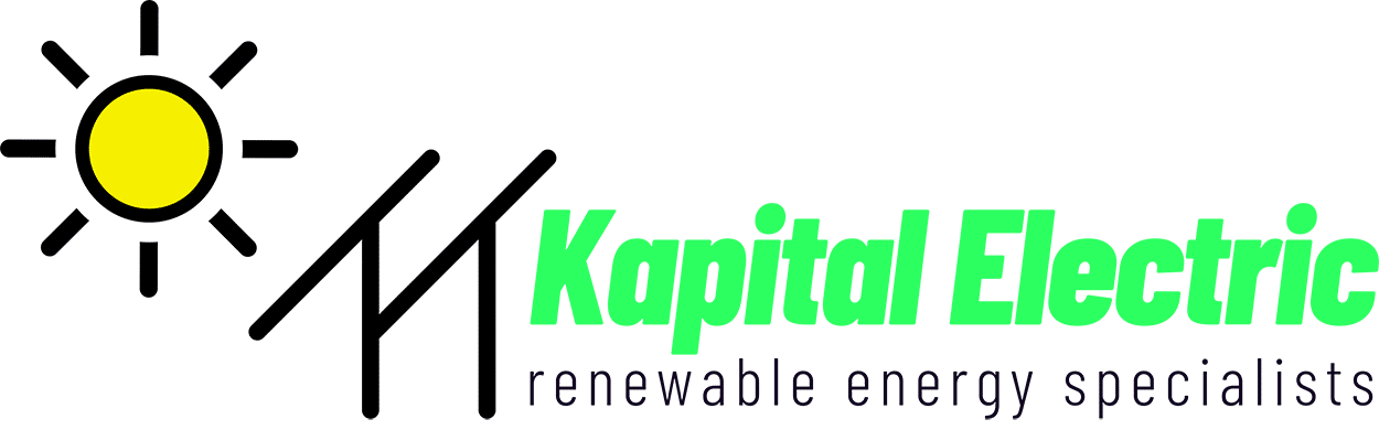 logotipo de la empresa de energía solar Kapital Electric