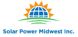 logotipo de la empresa de placas solares Solar Power Midwest