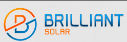 logotipo de la empresa de energía solar Brilliant Solar