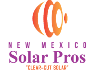 logotipo de la empresa de placas solares de Estados Unidos NM Solar Pros