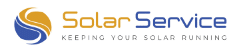 logotipo de la empresa de placas solares de Solar Service