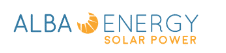 logotipo de la empresa de paneles solares ALBA ENERGY