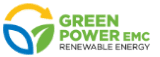 logotipo de la empresa de energía renovable Green Power EMC