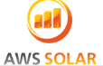 logotipo de la empresa de placas solares de California AWS Solar