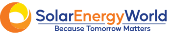 logotipo de la empresa de placas solares Solar Energy World