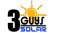 logotipo de la empresa de paneles solares 3 Guys Solar