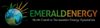 logotipo de la empresa de placas solares Emerald Energy