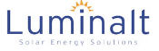 logotipo de la empresa de placas solares de Estados Unidos Luminalt