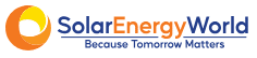 logotipo de la empresa de placas solares Solar Energy World