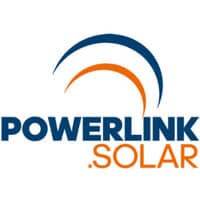 logotipo de la empresa de paneles solares PowerLink Solar